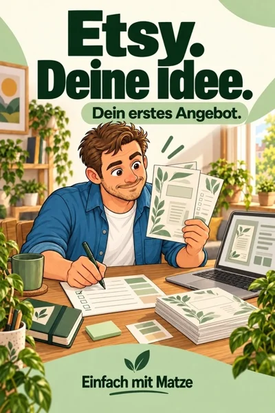 Produktbild Etsy für Anfänger, Praxispaket mit Matze