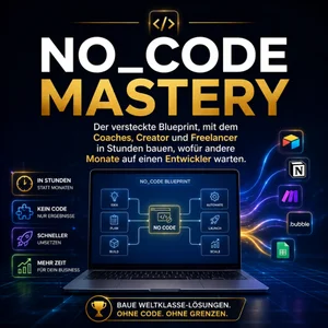 Produktbild NO CODE Mastery
