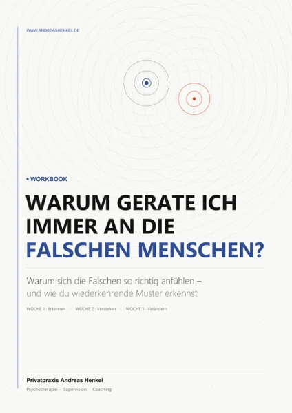 Produktbild Workbook Immer die Falschen